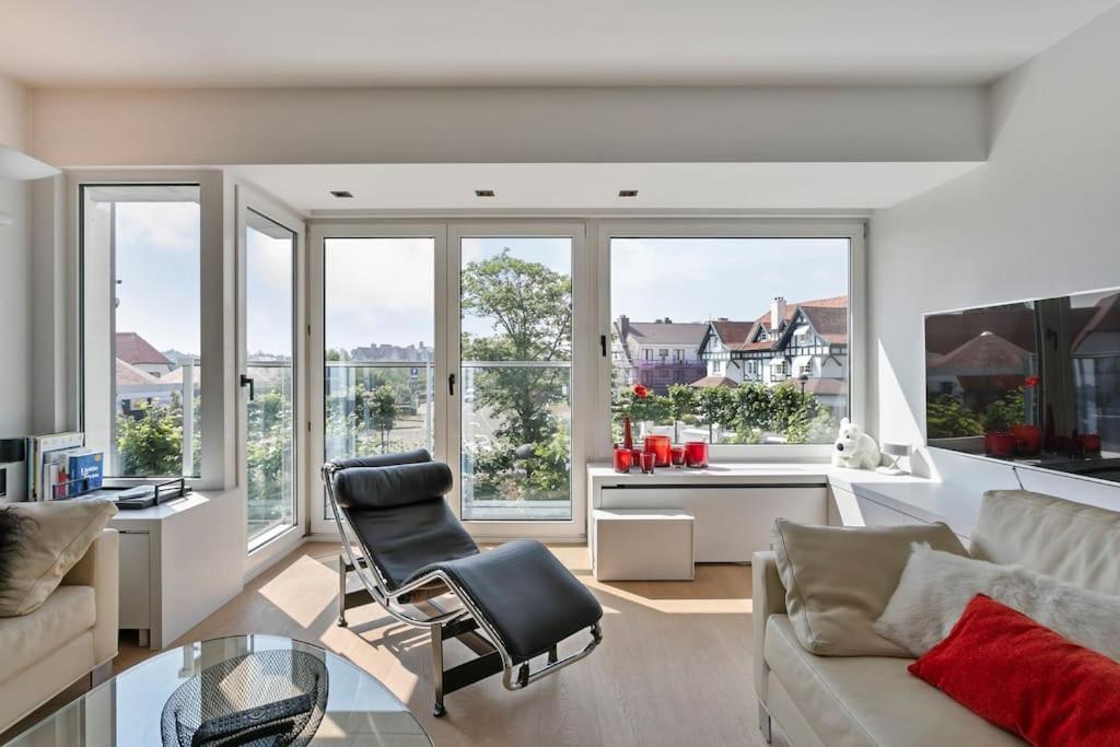 Top Location! Unique Luxurious 2-Bedroom Apartment In Knokke - 'T Zoute ภายนอก รูปภาพ