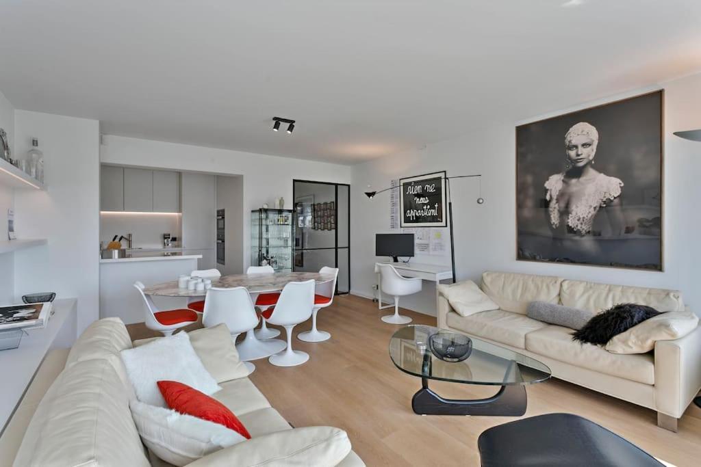 Top Location! Unique Luxurious 2-Bedroom Apartment In Knokke - 'T Zoute ภายนอก รูปภาพ